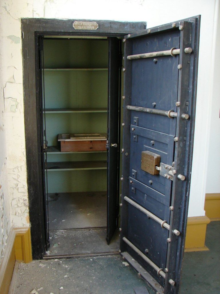 secure vault representing digital custody